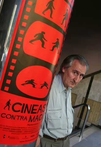 Carlos Benpar, durante la presentación del documental.