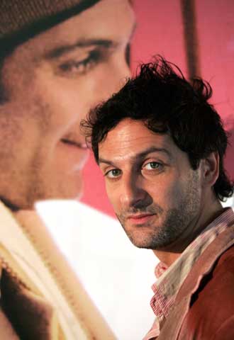 Ernesto Alterio, en la presentación de  Semen, una historia de amor. 