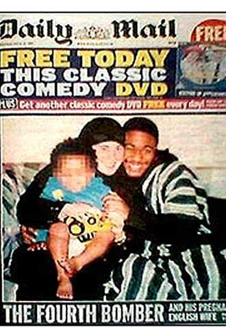 Lindsay Germaine y su familia, en la portada del  Daily Mail. 