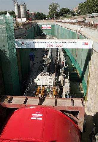 'CARPETANA' YA HORADA EL SUBSUELO