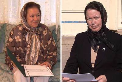 Fatuma el Kebbaj, primera mujer oulema (doctora del islam) en Marruecos, y Rajaa Naji Mekaoui, primera mujer que predicó ante el rey Mohamed VI.