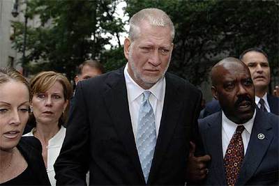 Bernard Ebbers, tras conocer la sentencia, el pasado miércoles.