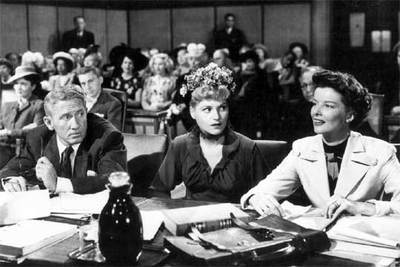 Un momento de  La costilla de Adán,  de George Cukor.