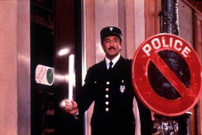 Peter Sellers, en una imagen de  El regreso de la Pantera Rosa. 