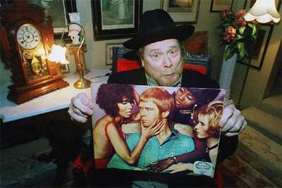 Long John Baldry, cuando celebró su 60º cumpleaños.