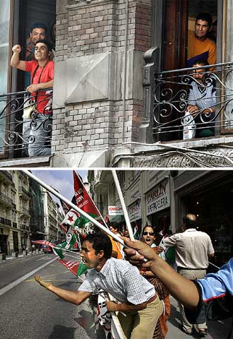Tensión entre saharauis y marroquíes en Valencia