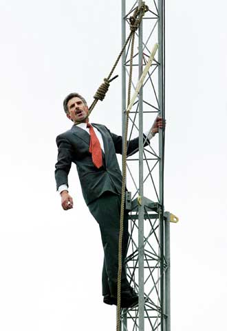 El nudo de la corbata