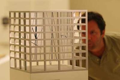 MAQUETA DE L'AUDITORI. CENTRO MUSICAL DE BARCELONA (1987-1999).