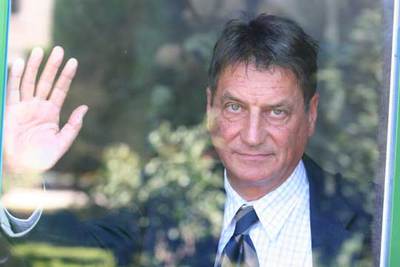 Claudio Magris, en El Escorial.