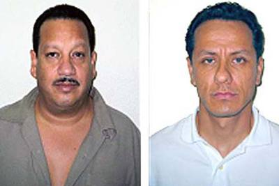 Joel F. C. (a la izquierda) e Israel R. G., presuntos  narcos  mexicanos.