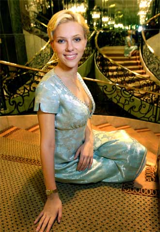 La actriz Scarlett Johansson.