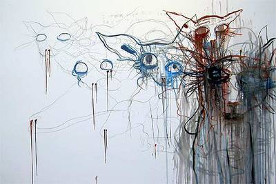 'ST' (2005), de Bjarne Melgaard.