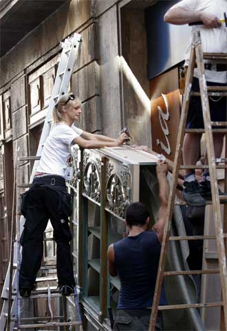 Barcelona se convierte en un plató cinematográfico