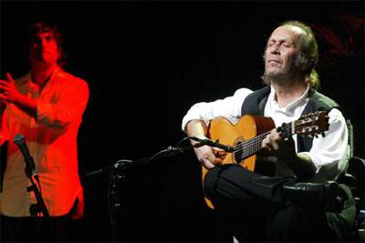 REGRESO TRIUNFAL DE PACO DE LUCÍA A LA UNIÓN