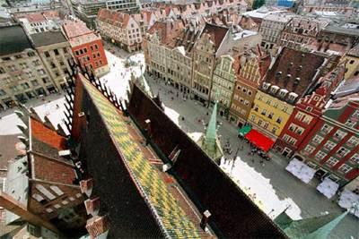 Los visitantes de Wroclaw