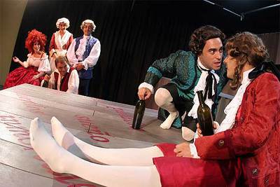 Un ensayo de 'Jacques el fatalista', dirigido por Julio Salvatierra.