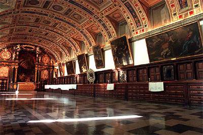 Sacristía del monasterio de El Escorial.