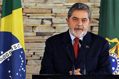 El presidente de Brasil, Lula da Silva, durante su discurso a la nación el pasado viernes.