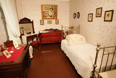 La casa en Crimea de Antón Chéjov. Abierta a los turistas, se conserva tal cual la dejó el escritor.