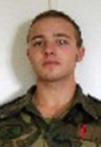 El soldado José Ángel Martínez Parada.