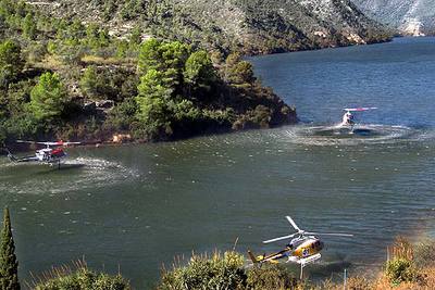 Controlado el incendio de Riba-roja tras quemar más de 800 hectáreas