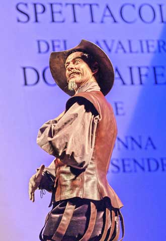 El tenor Nicolas Rivenq como  Don Quijote. 