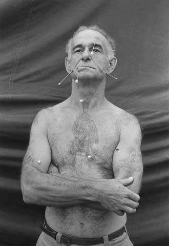 Fotografía  El acerico humano,  de Diane Arbus (1962).