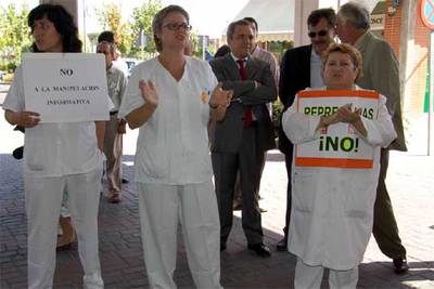 Simancas denuncia "destituciones injustificadas" en Leganés