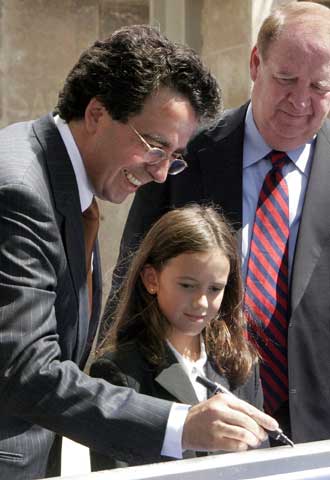 Calatrava abre la obra de la 'zona cero'