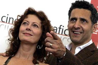 John Turturro y Susan Sarandon, en la Mostra de Venecia.