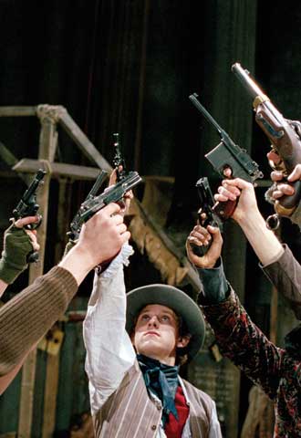 Jamie Bell, en un momento de  Querida Wendy , de Thomas Vinterberg.