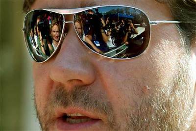 Rosell Crowe, en Venecia