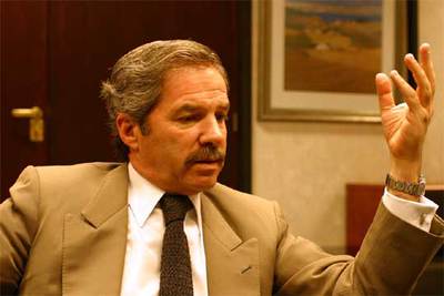 Felipe Solá, durante la entrevista.