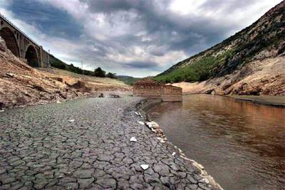 100.000 leridanos que se abastecen de Oliana tienen agua para sólo 30 días