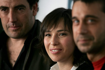 Daniel Calparsoro, Ariadna Gil y Jordi Mollá (de izquierda a derecha).