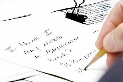 ¿PERMISO PARA IR AL BAÑO?