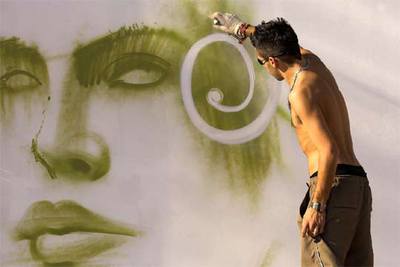 Concurso de 'graffiti'.