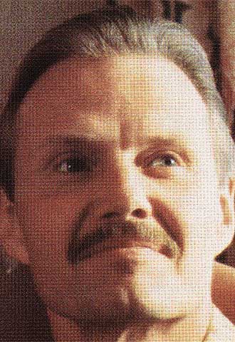 'Prima Facie (Third State): VisionaryDiabolical' (2005), de John Baldessari.