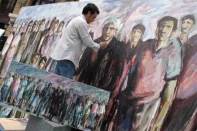 Nuevo lienzo para La Pasionaria