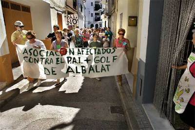 Polémica urbanística en Albalat