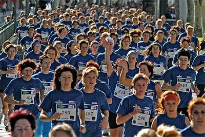 Encuentro atlético de mujeres