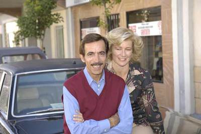 La pareja protagonista de  Cuéntame,  Imanol Arias y Ana Duato.