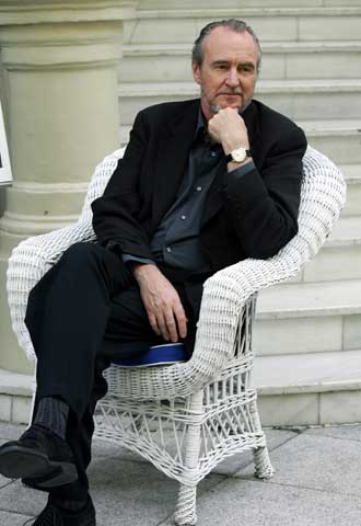 Wes Craven, en la presentación de  Vuelo nocturno  en Madrid.