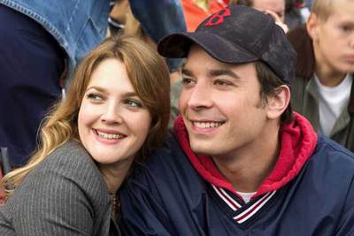 Drew Barrymore y Jimmy Fallon, en  Amor en juego. 