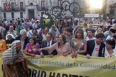 PROTESTA POR LA CALIDAD DE VIDA