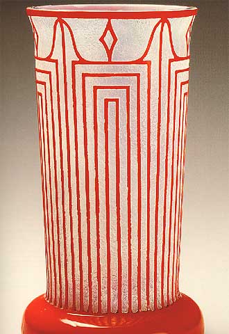 Jarrón (1914), de Josef Hoffman.