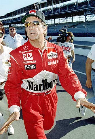 Fittipaldi, hace 10 años en el circuito de Indianápolis.