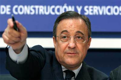 Florentino Pérez, presidente de ACS.