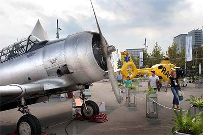 El Fórum, 'aeropuerto' durante cuatro días