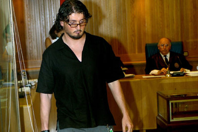 Hamed Abderrahaman, el talibán español, en la Audiencia Nacional.